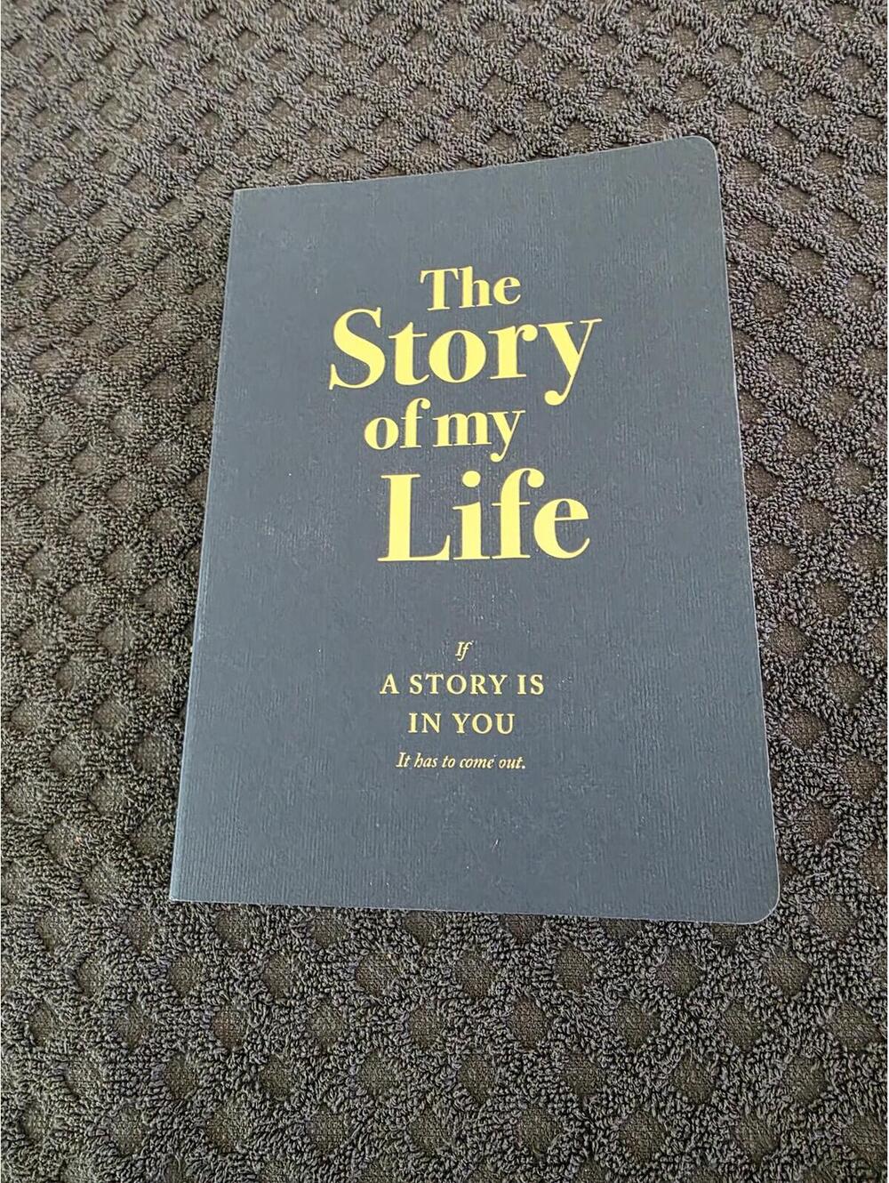 The Story of My Life Guided Journal Piccadilly Writing Prompt Book Unused